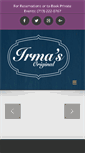 Mobile Screenshot of irmasoriginal.com